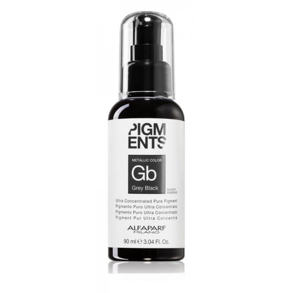 Alfaparf Pigments Metalic Color Grey Black ultrakoncentrált tiszta pigment, 90 ml