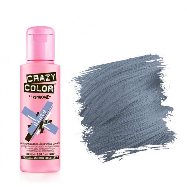 Crazy Color hajszínező krém 100 ml, 74 Slate