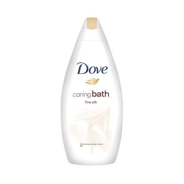 Dove Fine Silk Caring Bath habfürdő, 500 ml