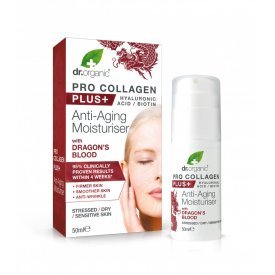 Dr Organic Pro Collagen Anti-Aging hidratáló arckrém sárkányvérfa kivonattal, 50 ml