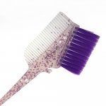 Hair Power lila csillámos fésűs hajfestő ecset
