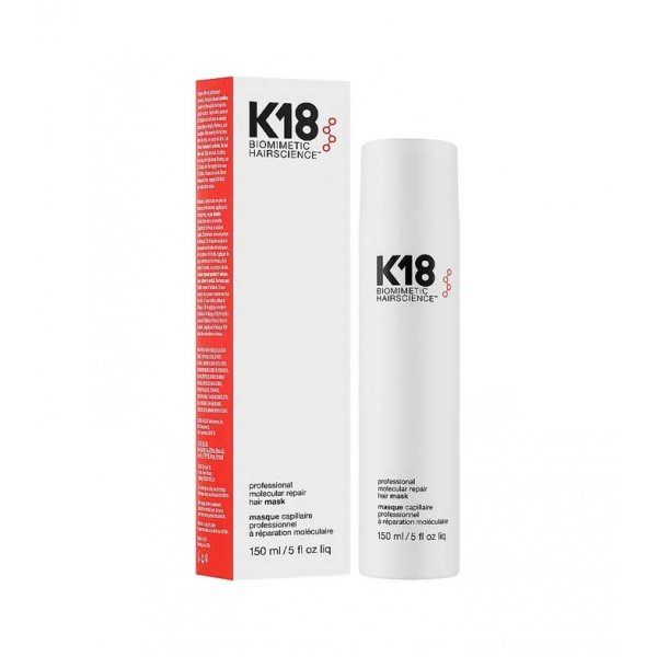 K18 Biomimetic Hairscience Leave-in Molecular Repair hajmegújító maszk, 150 ml