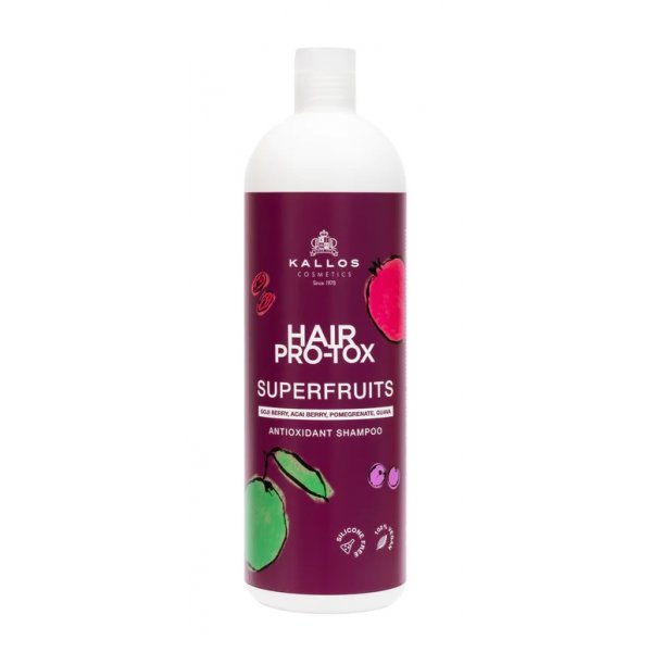 Kallos Hair Pro-Tox Superfruits sampon, 500 ml