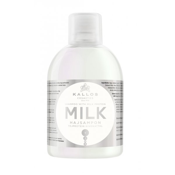 Kallos Milk sampon tejprotein kivonattal, 1 l