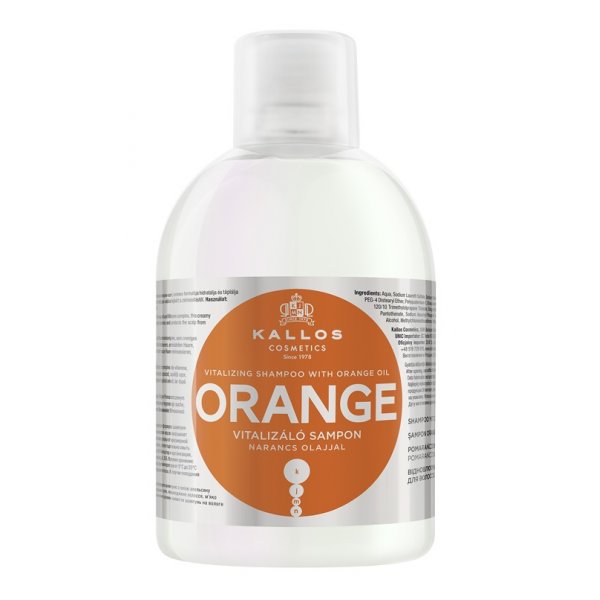 Kallos Orange vitalizáló sampon narancs olajjal, 1 l