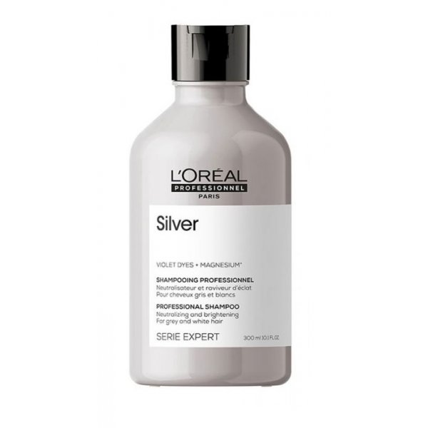Loreal Professionel Serie Expert Magnesium Silver sampon az ősz és szőke haj hamvasítására, 300 ml
