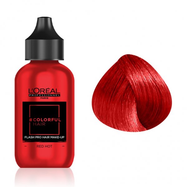 Loreal Professionnel COLORFUL Hair Make up RED HOT, piros, 60 ml