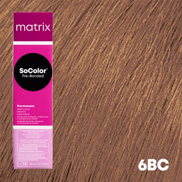 Matrix SOCOLOR.beauty hajfesték 6BC