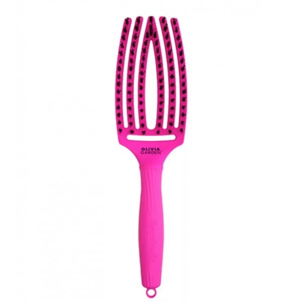 Olivia Garden Fingerbrush Combo bontókefe Neon Pink