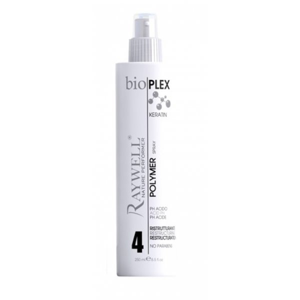 Raywell Bio Plex 4 Polymer hajújraépítő keratin spray, 250 ml