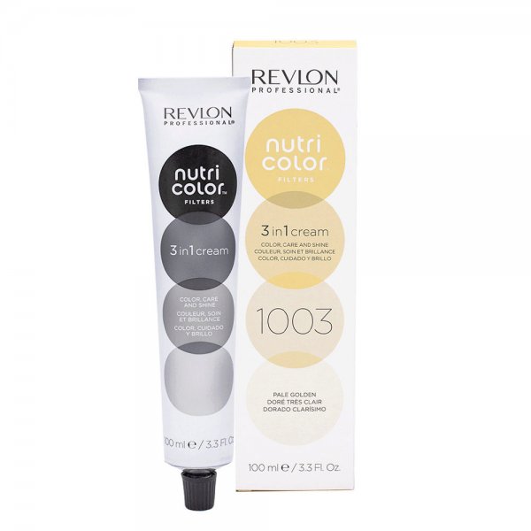 Revlon Nutri Color Creme színező hajpakolás 1003 Pale Gold, 100 ml