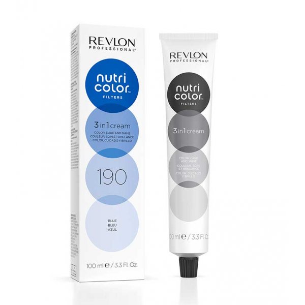 Revlon Nutri Color Creme színező hajpakolás 190 Blue, 100 ml