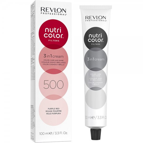 Revlon Nutri Color Creme színező hajpakolás 500 Burgundi, 100 ml