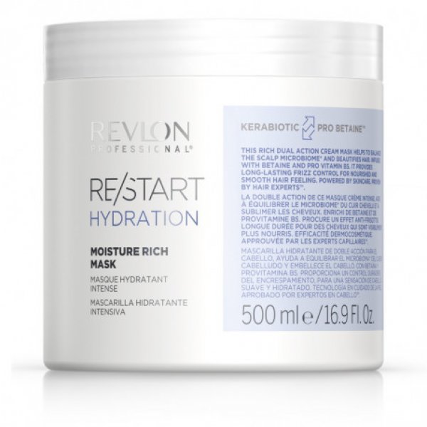 Revlon Professional Restart Hydration extra hidratáló maszk, 500 ml
