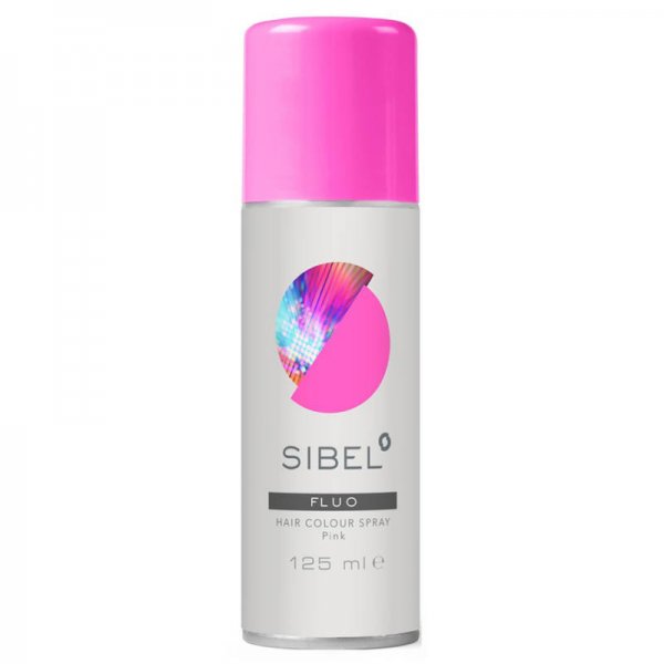 Sibel hajszínező spray fluo pink, 125 ml