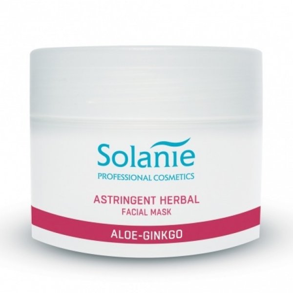 Solanie Aloe Gingko gyógynövényes összehúzó pakolás, 250 ml