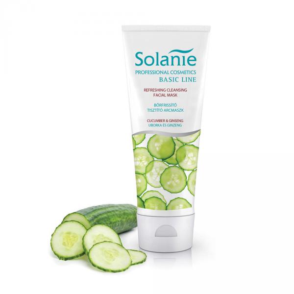 Solanie Basic bőrfrissítő tisztító arcmaszk, 125 ml
