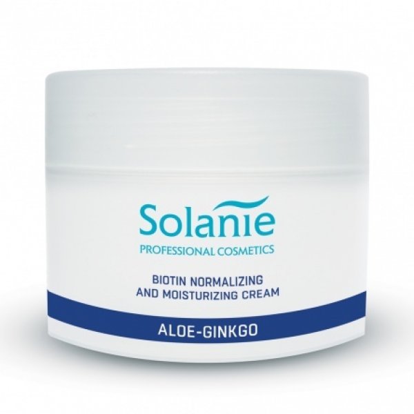 Solanie Aloe Gingko Biotin normalizáló és hidratáló krém, 250 ml