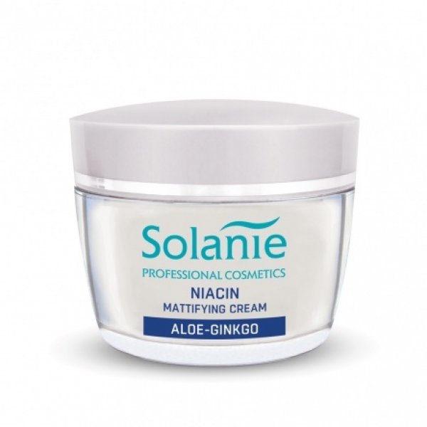 Solanie Aloe Ginkgo Niacin krém zsíros bőrre, 50 ml