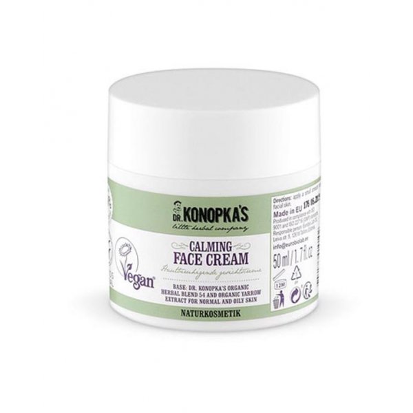 Dr Konopka nyugtató tápláló arckrém, 50 ml