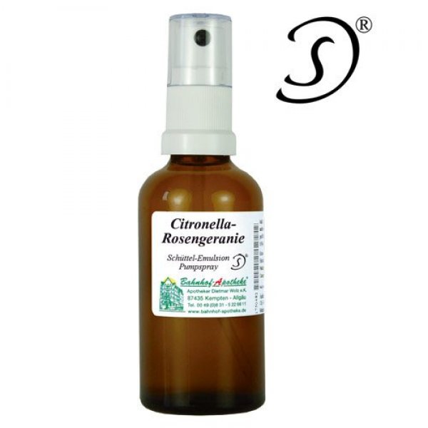 Stadelmann Citronella-rózsamuskátli természetes parfüm (rovarűző olaj), 10 ml