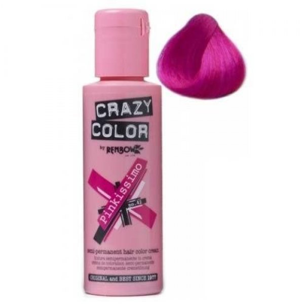 Crazy Color hajszínező krém 75 ml, 42 Pinkissimo