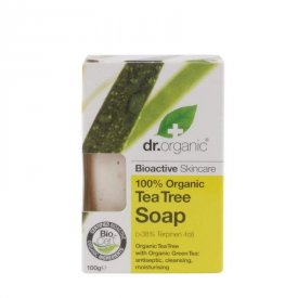 Dr. Organic Bio Teafa szappan, 100 g