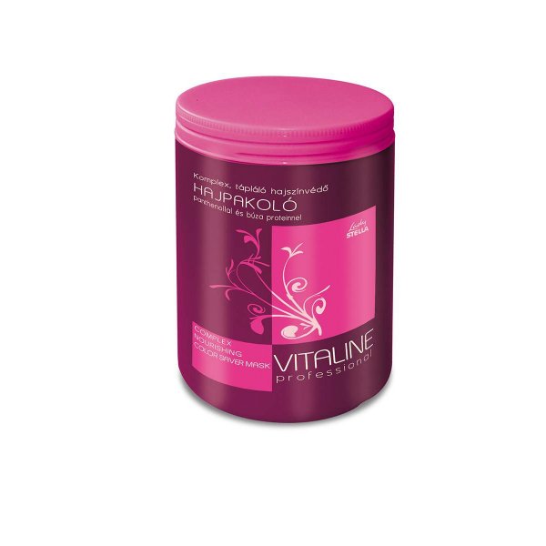 Lady Stella Vitaline Professional Color Complex tápláló hajszínvédő hajpakolás, 1000 ml
