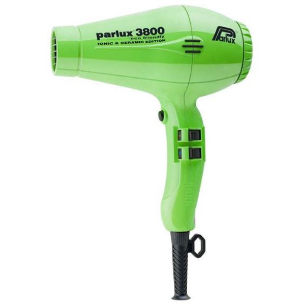 Parlux 3800 hajszárító 2100 W, zöld