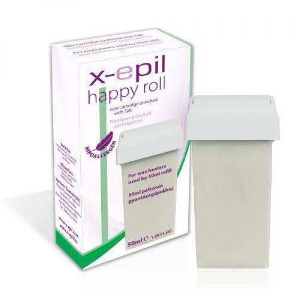 X-Epil Happy Roll Hypoallergén gyantapatron, 50 ml XE9008