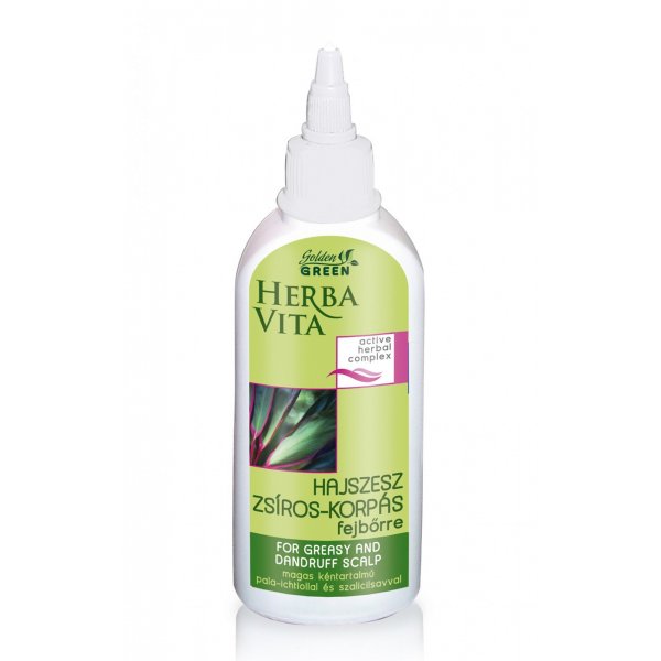 Herba Vita hajszesz zsíros- korpás hajra, 125 ml